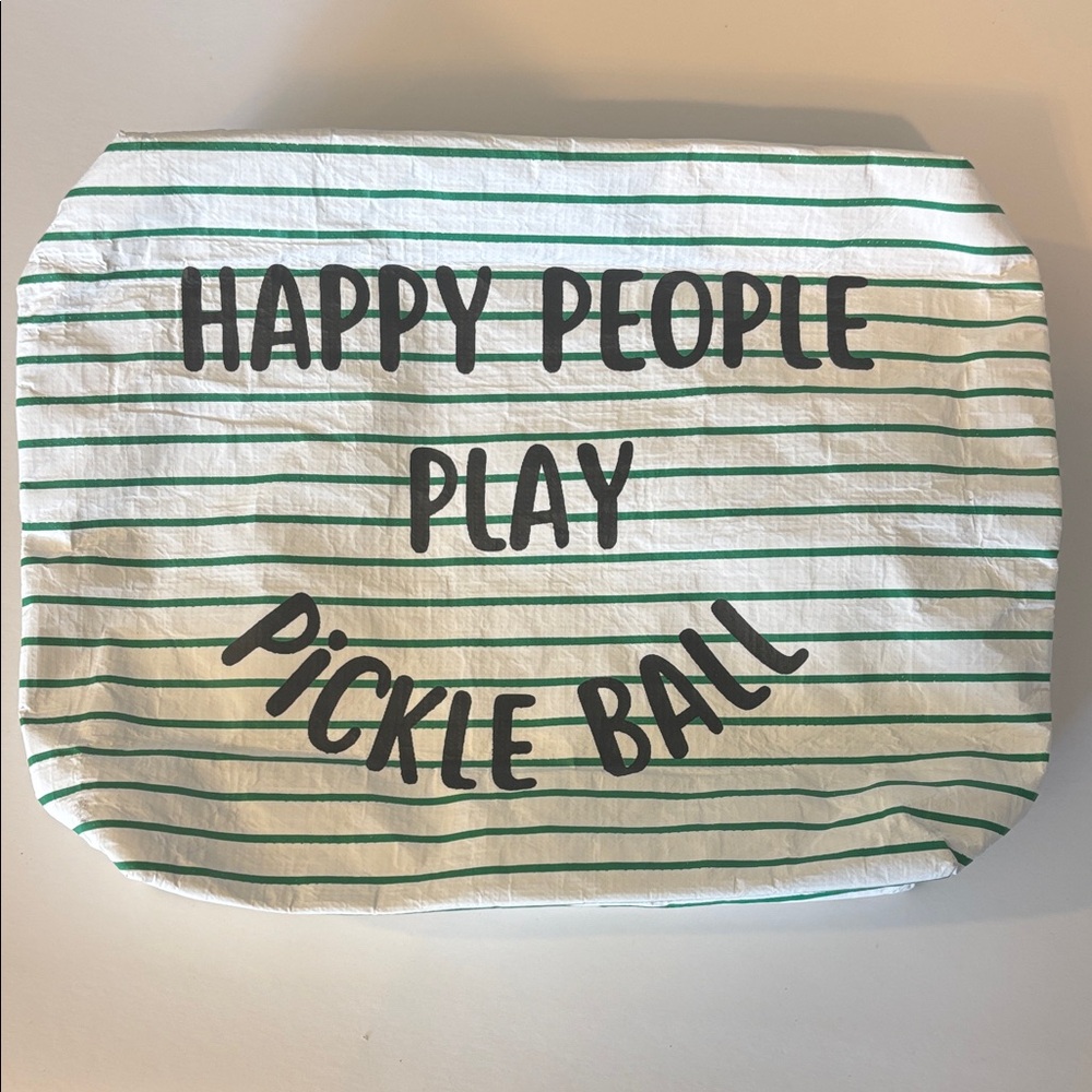 HAPPY PEOPLE PLAY PICKLEBALL Organizer Bag